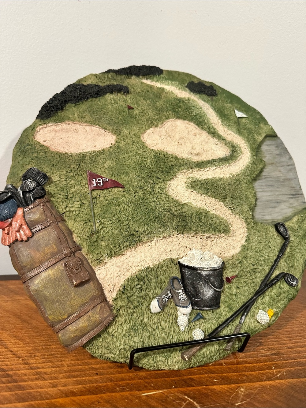 Golf Course Wall Art Plaque